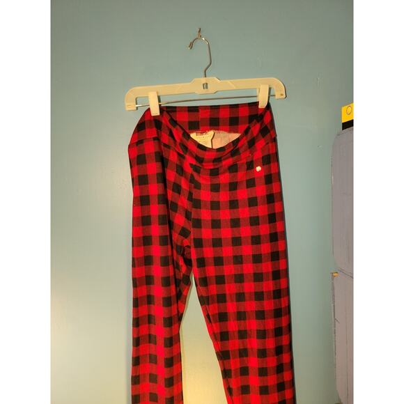 Lucky Brand Womens Red/Black Flannel Pajama Pants Size L - Picture 4 of 7